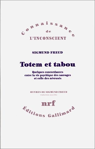 TOTEM ET TABOU, de Sigmund Freud | portada del libro
