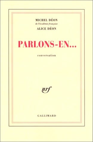 PARLONS-EN..., de Michel Déon | portada del libro