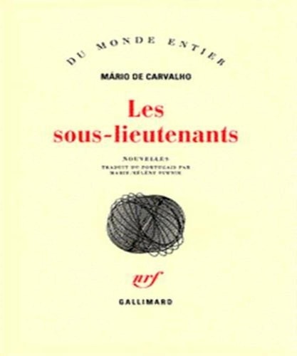 LES SOUS-LIEUTENANTS, de Mário de Carvalho | portada del libro