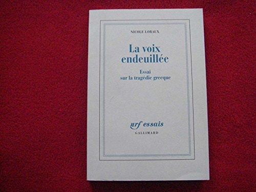 Voix Endeuillee, de Loraux | portada del libro