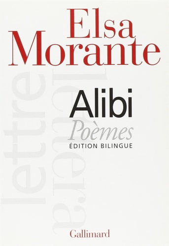 ALIBI, de Elsa Morante | portada del libro