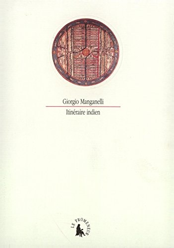 Itineraire Indien, de Giorgio Manganelli | portada del libro