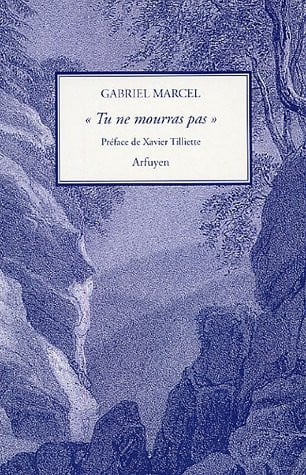 TU NE MOURRAS PAS, de MARCEL G | portada del libro