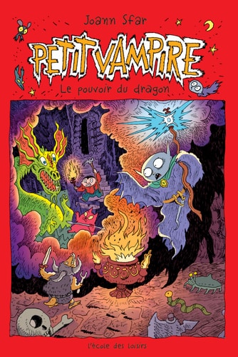 ETIT VAMPIRE LE POUVOIR DU DRAGON, de Joann Sfar | portada del libro