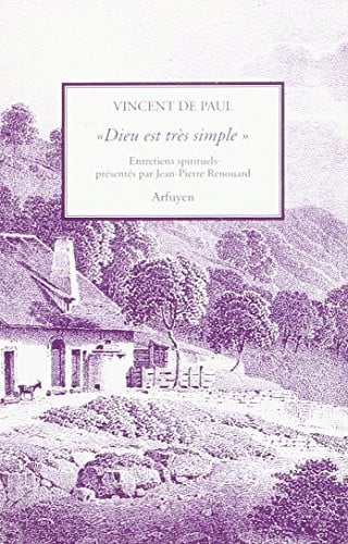DIEU EST TRES SIMPLE, de VINCENT DE PAUL | portada del libro