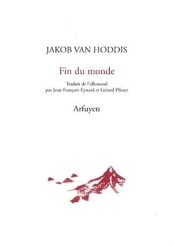 FIN DU MONDE, de VAN HODDIS J | portada del libro