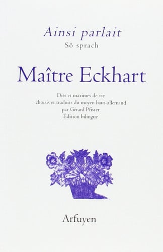 AINSI PARLAIT MAITRE ECKHART, de MAITRE ECKHART | portada del libro