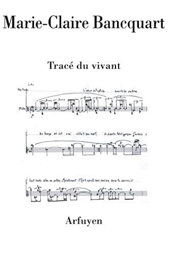 TRACE DU VIVANT, de BANCQUART MARIE | portada del libro