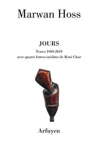 JOURS, de HOSS MARWAN | portada del libro