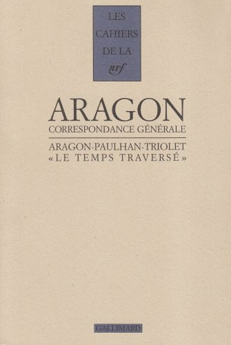 LE TEMPS TRAVERSE", de Aragon | portada del libro