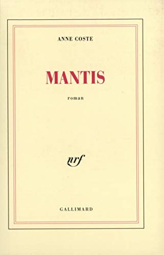 MANTIS, de Anne Coste | portada del libro