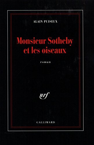 MONSIEUR SOTHEBY ET LES OISEAUX, de Alain Puiseux | portada del libro