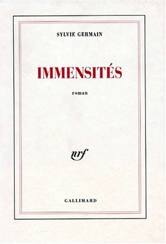 IMMENSITES, de Germain | portada del libro