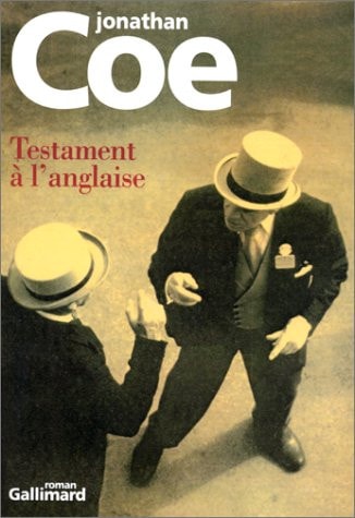 TESTAMENT A L ANGLAISE, de Jonathan Coe | portada del libro