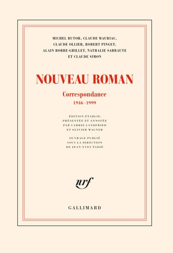 Nouveau Roman. Correspondance 1946-1999, de Carrie Landfried | portada del libro