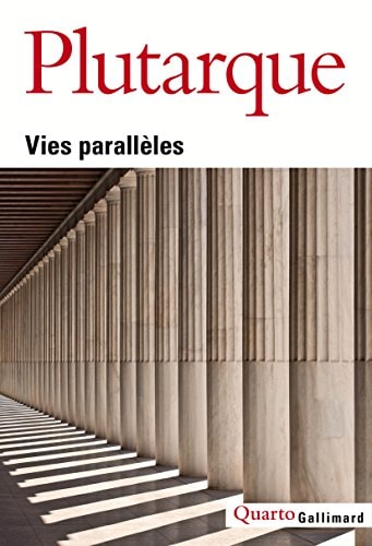 VIES PARALLELES, de Plutarque | portada del libro