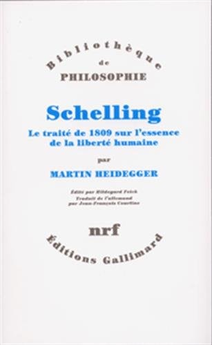 SCHELLING, de Heidegger | portada del libro