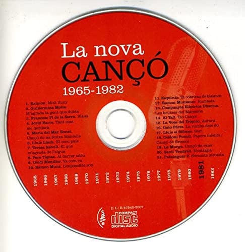 La nova cançó, 1981, de Vilarnau i Dalmau | portada del libro