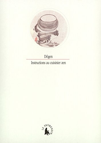 INSTRUCTIONS AU CUISINIER ZEN, de Dōgen | portada del libro