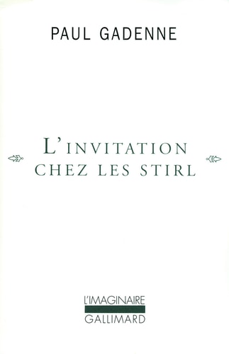 L'invitation chez les Stirl, de Paul Gadenne | portada del libro