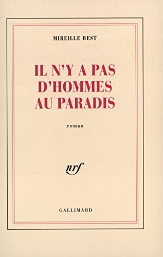 IL N'Y A PAS D'HOMMES AU PARADIS, de Mireille Best | portada del libro