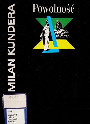 La lenteur, de Milan Kundera | portada del libro