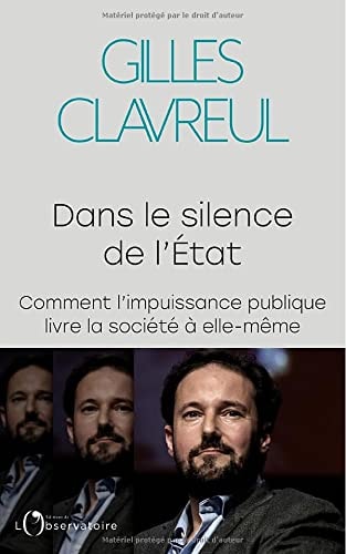 ANS LE SILENCE DE L'ETAT, de Gilles Clavreul | portada del libro