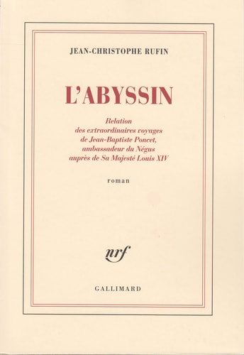 L'Abyssin, de Rufin | portada del libro