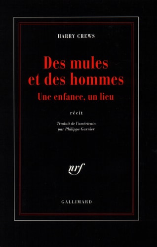 DES MULES ET DES HOMMES, de Harry Crews | portada del libro