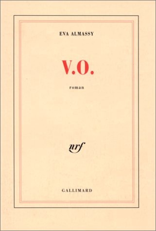 V.O., de Eva Almassy | portada del libro