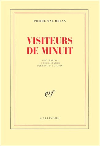 VISITEURS DE MINUIT, de Pierre MacOrlan | portada del libro