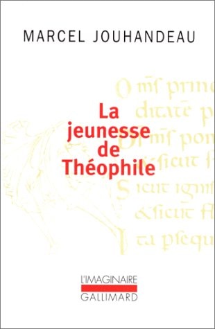 LA JEUNESSE DE THEOPHILE, de Marcel Jouhandeau | portada del libro