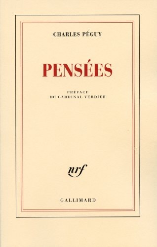 PENSEES, de Charles Péguy | portada del libro