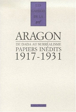 PAPIERS INEDITS, de Aragon | portada del libro