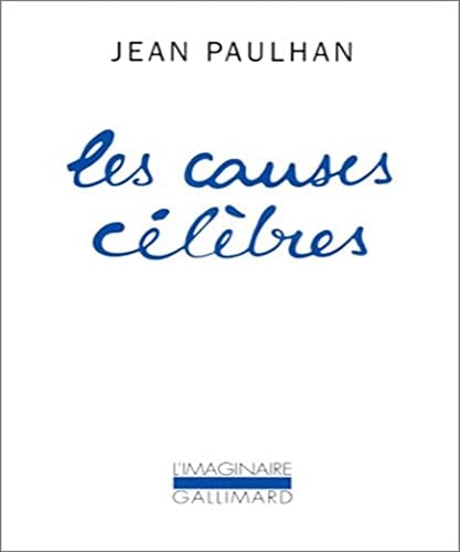 LES CAUSES CELEBRES, de Jean Paulhan | portada del libro