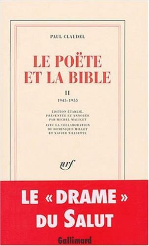 POETE ET LA BIBLE T2, de Claudel | portada del libro