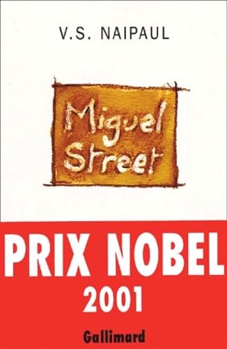 MIGUEL STREET, de Vidiadhar Surajprasad Naipaul | portada del libro
