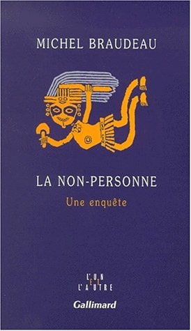 LA NON-PERSONNE, de Michel Braudeau | portada del libro