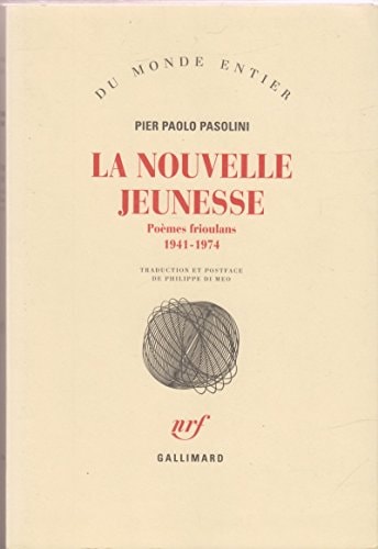 LA NOUVELLE JEUNESSE, de Pier Paolo Pasolini | portada del libro