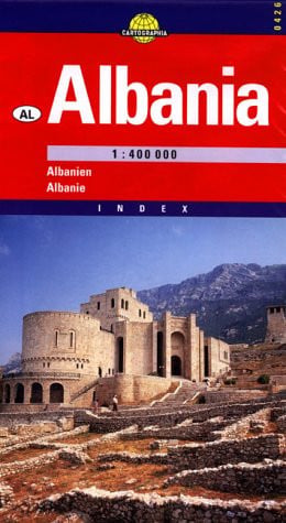 MAPA CARTOGRAFIA ALBANIA, de SIN AUTOR | portada del libro