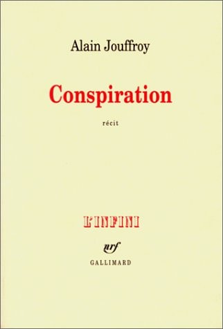 CONSPIRATION, de Alain Jouffroy | portada del libro