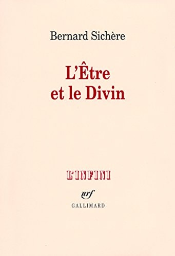 ETRE ET LE DIVIN, de Bernard Sichère | portada del libro