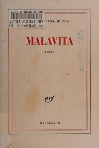 Malavita, de Tonino Benacquista | portada del libro