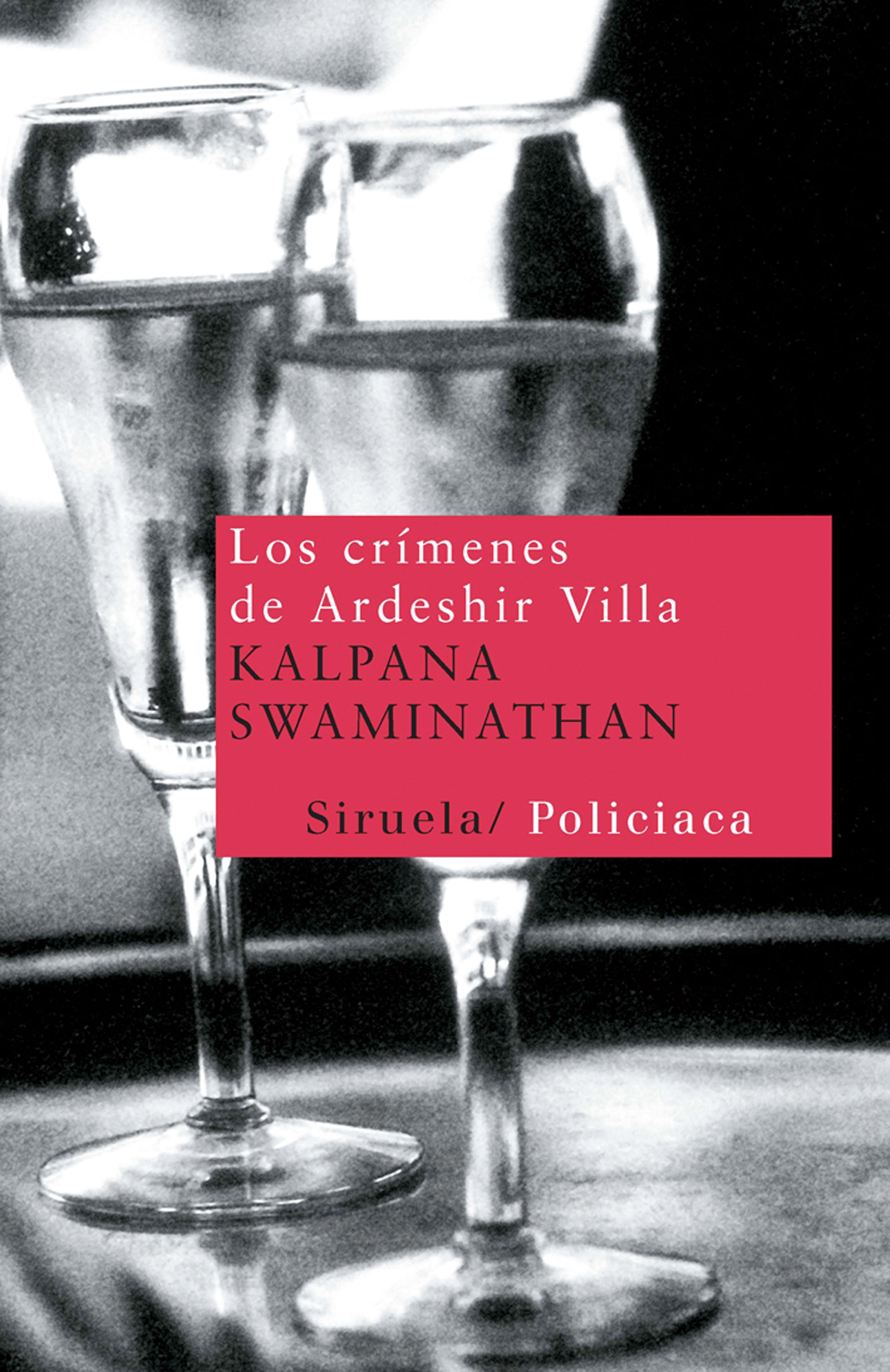 Los crímenes de Ardeshir Villa, de Swaminathan | portada del libro