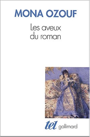 LES AVEUX DU ROMAN, de Mona Ozouf | portada del libro
