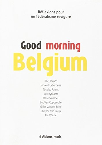 GOOD MORNING BELGIUM, de Vincent Laborderie | portada del libro