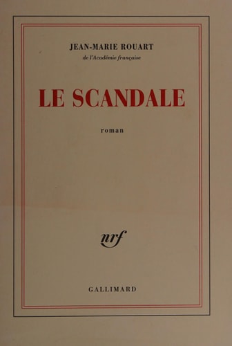 SCANDALE, de Rouart | portada del libro
