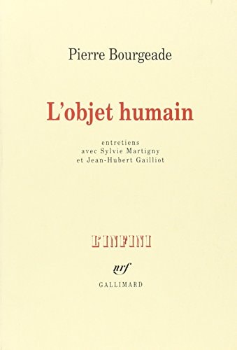 L'OBJET HUMAIN, de Pierre Bourgeade | portada del libro