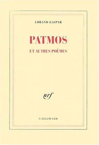 PATMOS ET AUTRES POEMES, de Lorand Gaspar | portada del libro