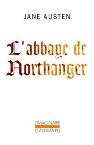 L'ABBAYE DE NORTHANGER, de Jane Austen | portada del libro